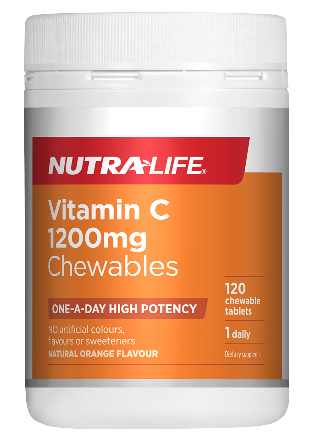 Nutralife One-A-Day Vitamin C 1200mg 120 Tablets