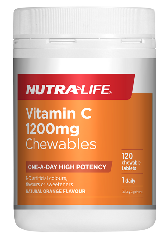 Nutralife One-A-Day Vitamin C 1200mg 120 Tablets