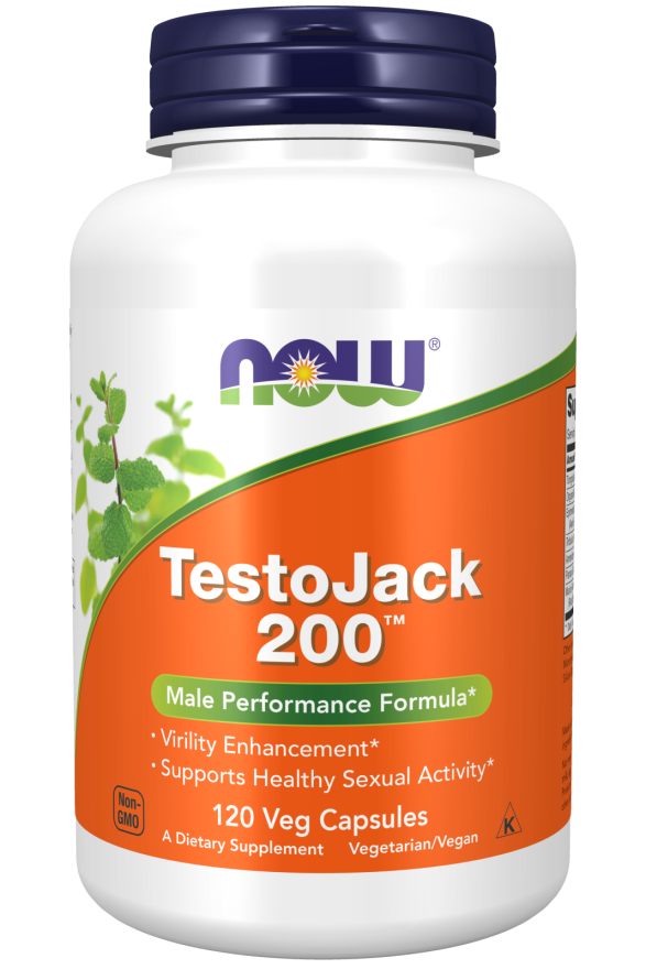 now TestoJack 200&trade; 120 Veg Capsules