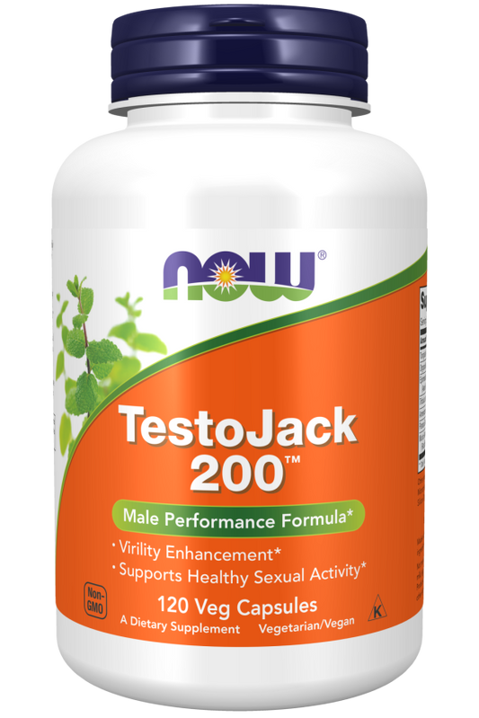 now TestoJack 200 120 Veg Capsules