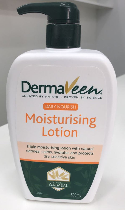 Dermaveen moisturising lotion 500ml - Pakuranga Pharmacy
