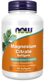 now Magnesium Citrate 90 Softgels