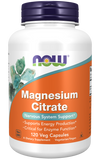 Now Magnesium Citrate 120 Veg Capsules 120