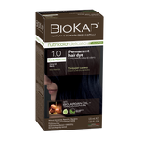 BIOKAP NUTRICOLOR DELICATO RAPID 1.0 NATURAL BLACK PERMANENT HAIR DYE