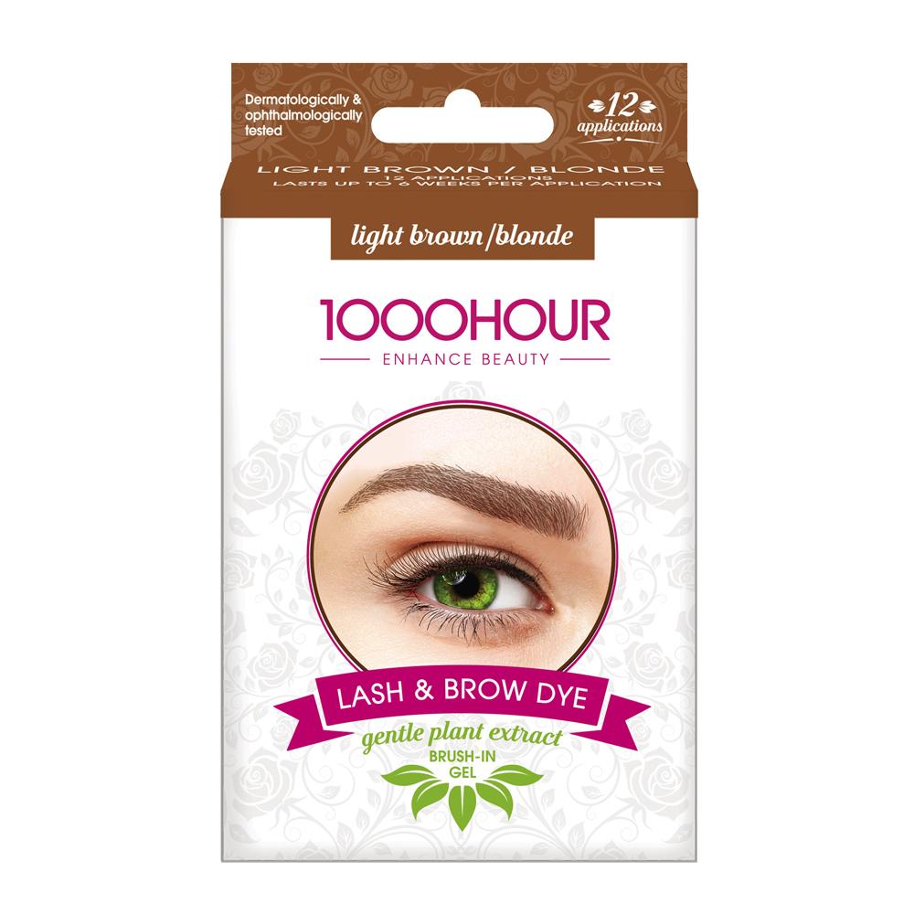 1000 Hour Lash & Brow Dye Kit Light Brown