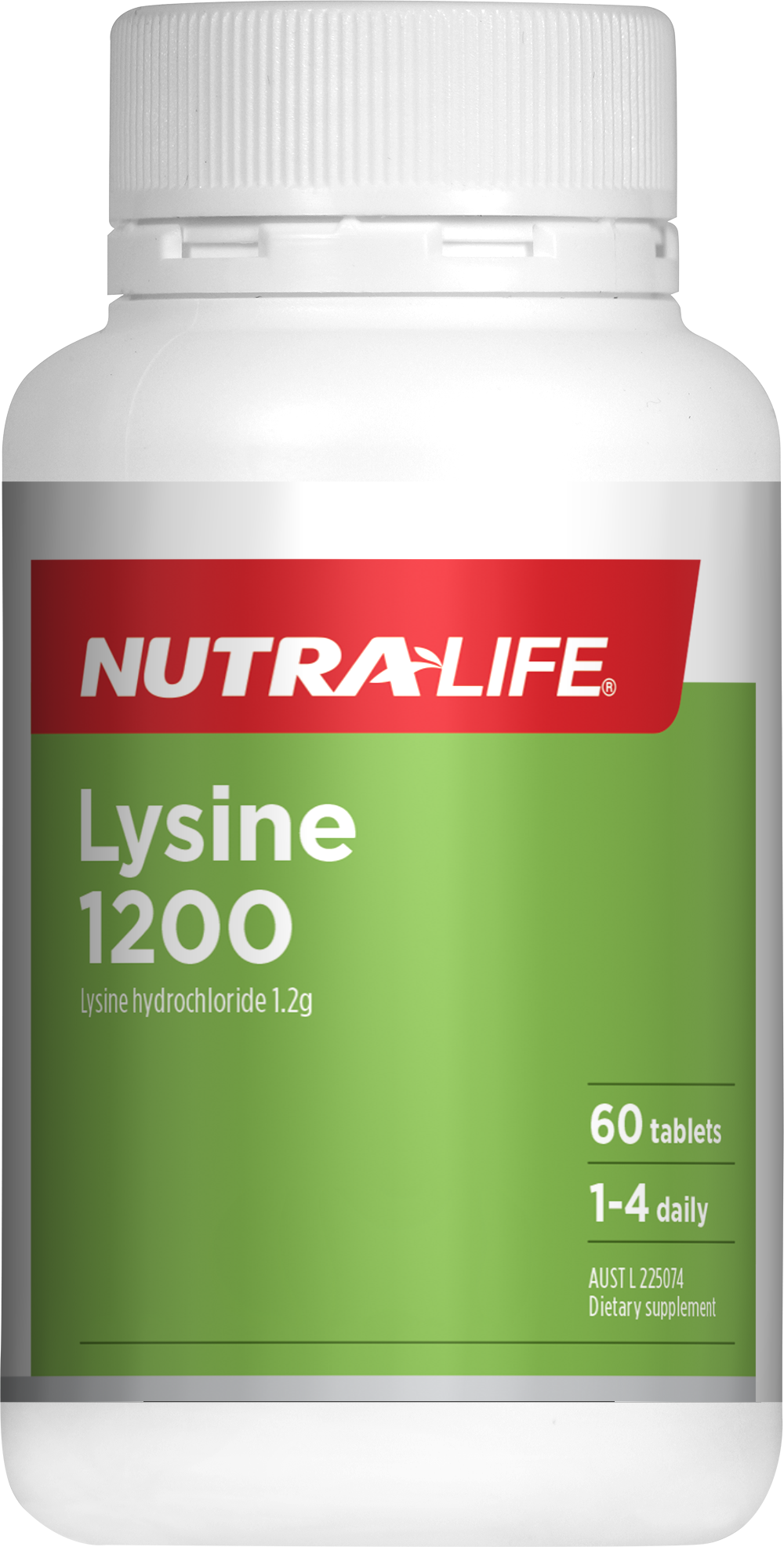 Nutralife Lysine 1200mg 60 tablets