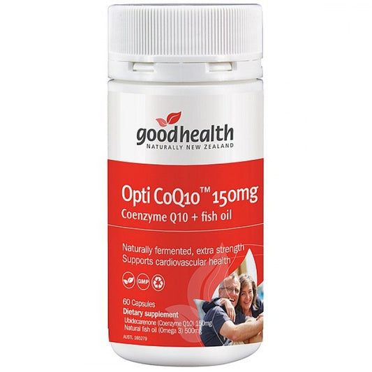 GOOD HEALTH CoQ10 150mg + Fish Oil 60 caps - Pakuranga Pharmacy