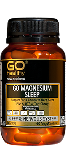 GO HEALTHY Magnesium Sleep 60 capsules - Pakuranga Pharmacy