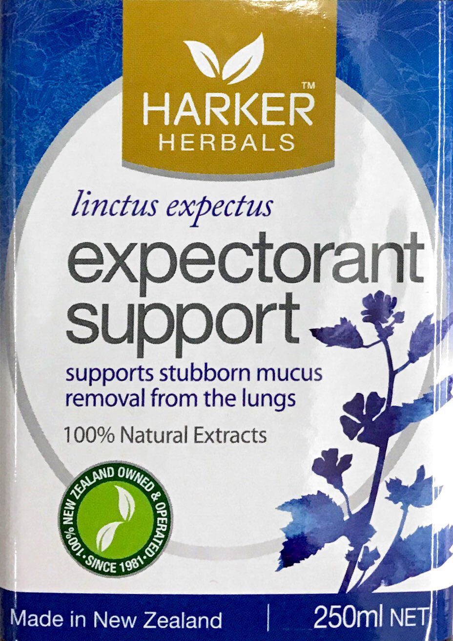 Harker Herbals Linctus expectorant Support -250 ml - Pakuranga Pharmacy