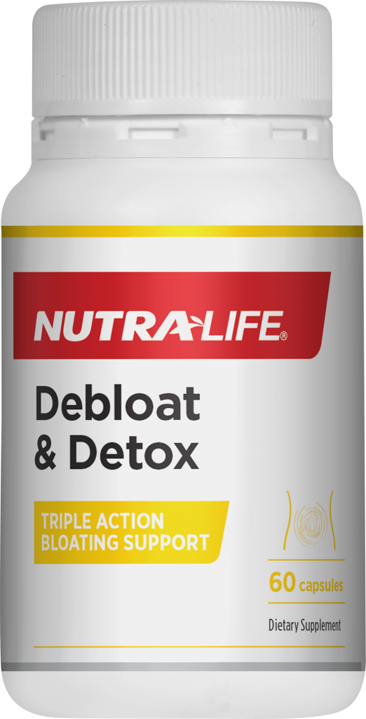 NutraLife Debloat &amp; Detox 60 capsules