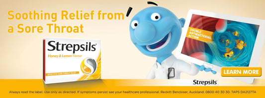 Strepsils Honey and Lemon Flavour Lozenges 48