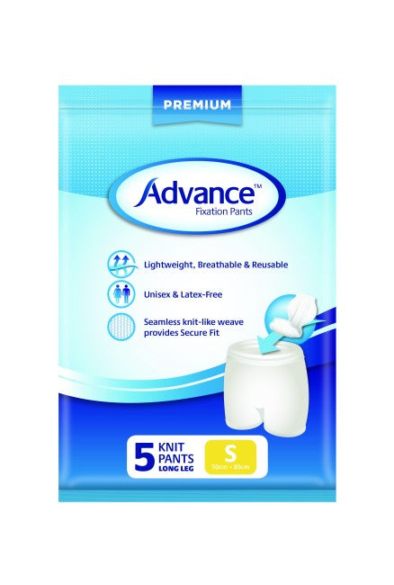 Advance® Fixation Pants breathable seamless,can be washed,circular knitted stretchable,Fixation Pants,issues,Lightweight,Male Guards,reusable,Shaped Pads,Small Shaped Pads,soft on sensitive skin