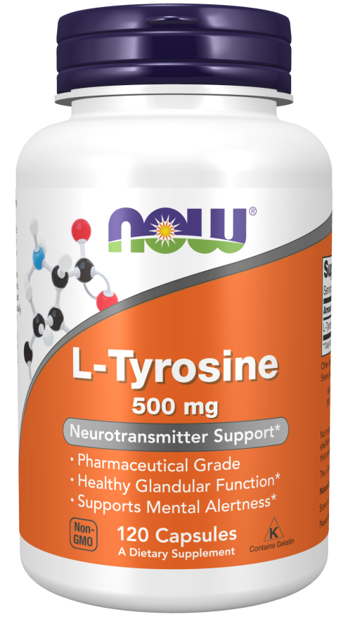 now L-Tyrosine 500 mg 120 Capsules 120