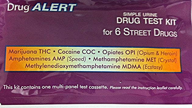 Drug Alert ONE Drug Test Kit for 6 street Drugs - Pakuranga Pharmacy
