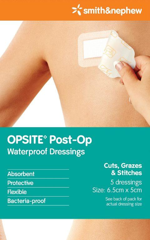 OPSITE Post Op 6.5cmX 5.0cm 5 pack