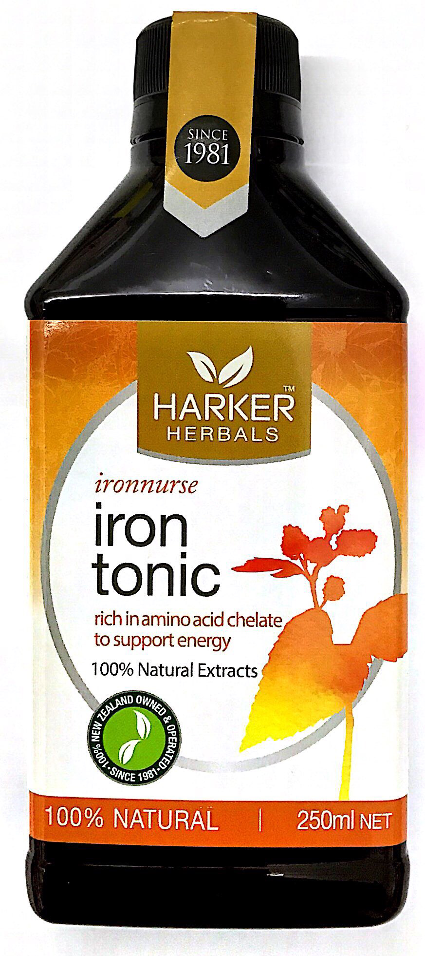 Harker Herbals Ironnurse Iron Tonic - 250 ml - Pakuranga Pharmacy
