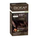 BIOKAP NUTRICOLOR DELICATO RAPID 5.05 CHESTNUT BROWN PERMANENT HAIR DYE