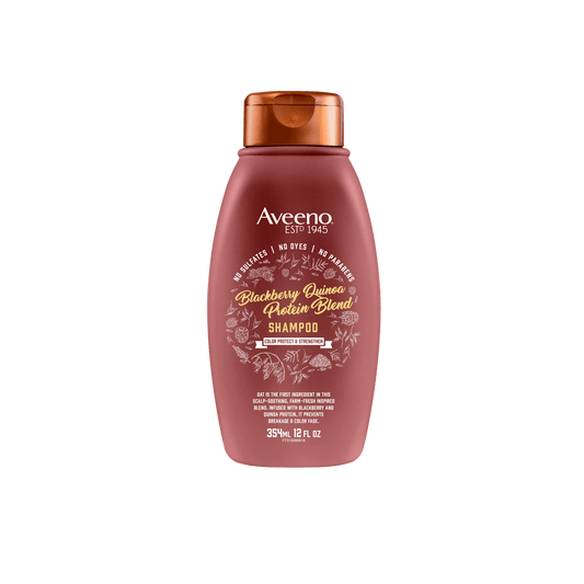 Aveeno Blackberry Quinoa Protein Blend Shampoo 354ml