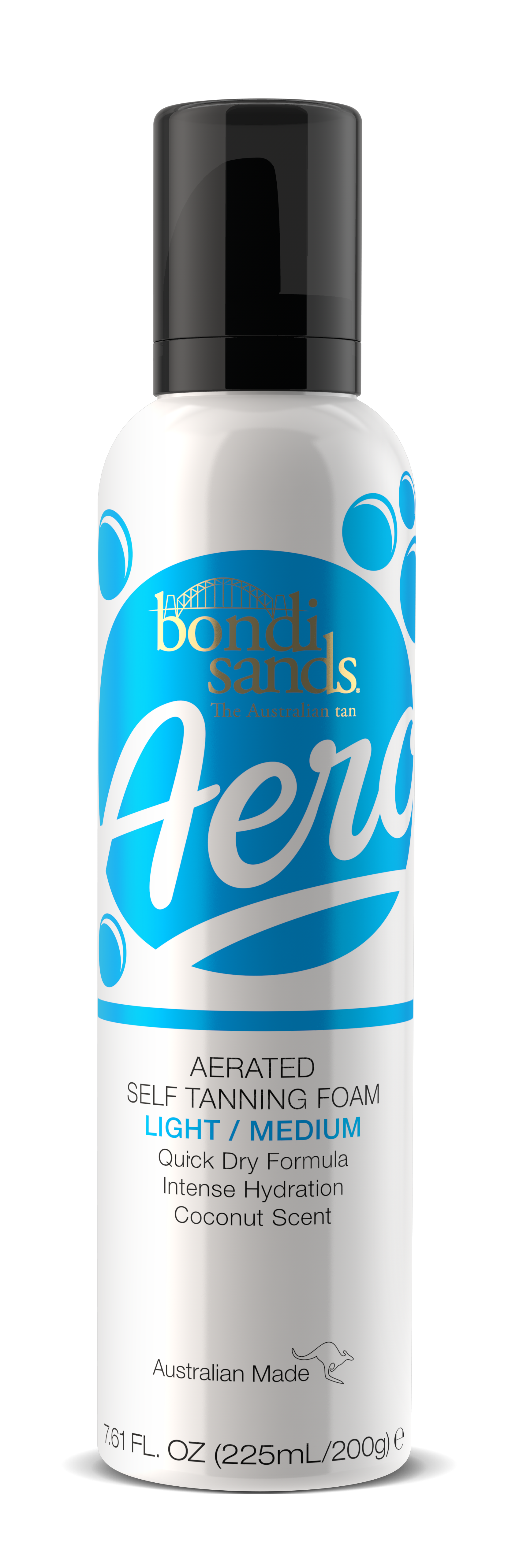 Bondi Sands Aero Self Tanning Foam Light/Medium 225ml