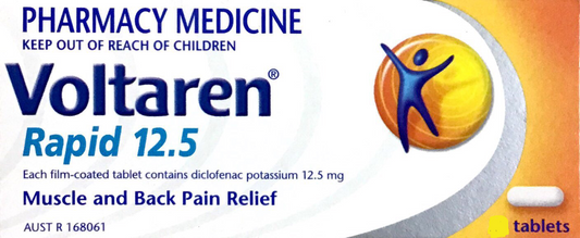 Voltaren Rapid Tablets 12.5mg 10