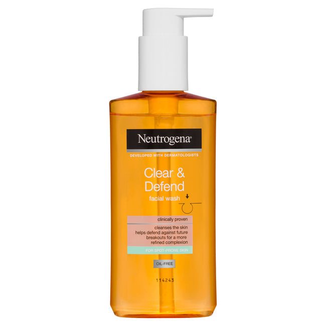 Neutrogena® Clear & Defend Gel Cleanser 200mL - DominionRoadPharmacy