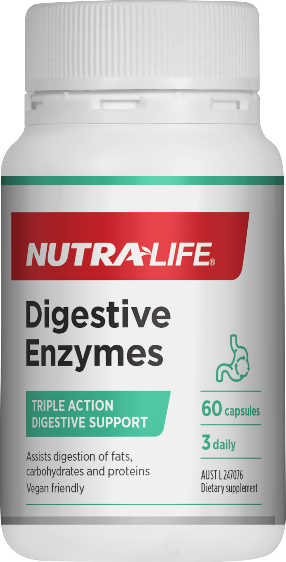 Nutralife Digestive Enzymes capsules 60