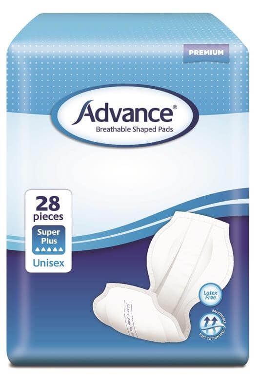 Advance&reg; Breathable Shaped Pads