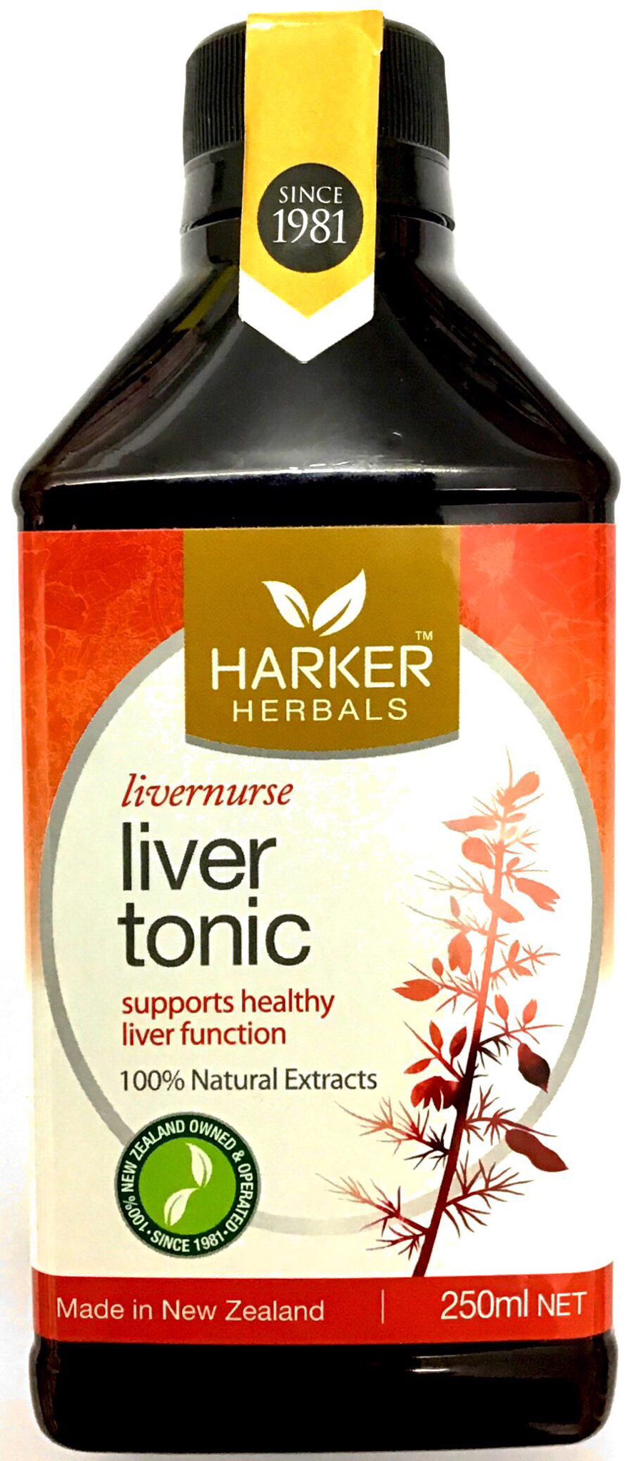 Harker Herbals liver tonic - 250 ml - Pakuranga Pharmacy