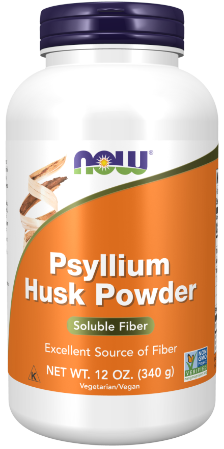 now Psyllium Husk Powder 340 gm