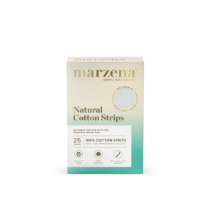 Marzena Natural Cotton Strips 25's