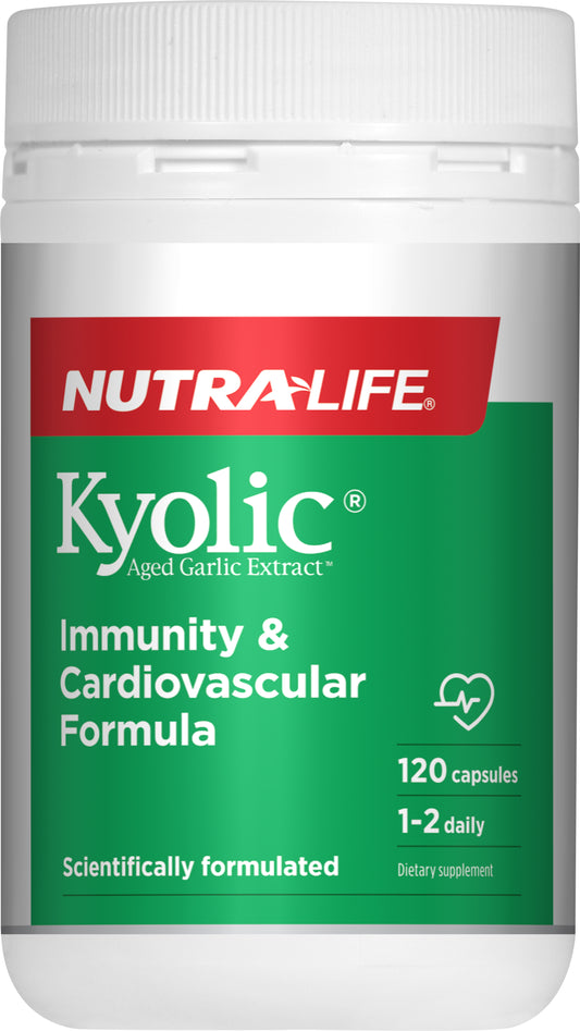 Nutralife Kyolic High Potency Aged Garlic extract 120 Caps