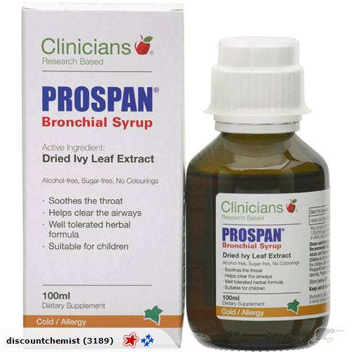Clinicians Prospan Bronchial Syrup 100 ml - Pakuranga Pharmacy
