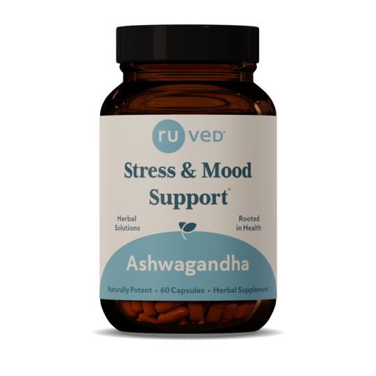 ReVed Ashwagandha - Stress &amp; Mood Support 60 Caps