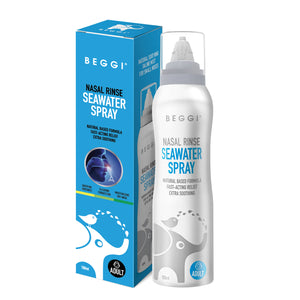 BEGGI Nasal Rinse Seawater Spray Adult 100ml