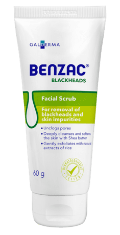 Benzac Blackheads Facial Scrub 60g