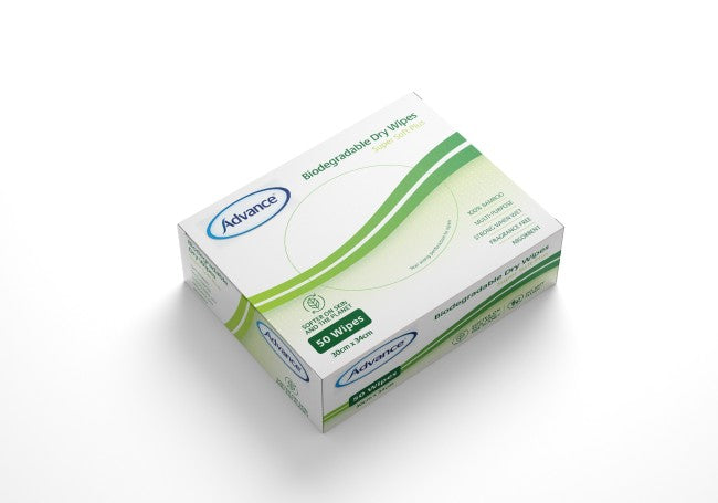 Advance&reg; Biodegradable Dry Wipes