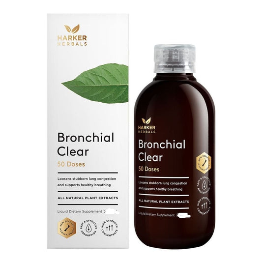 Harker Herbals Bronchial Clear 250ml - Pakuranga Pharmacy
