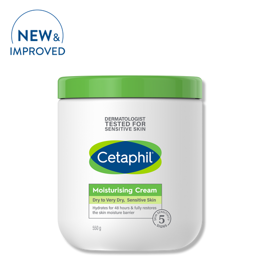 Cetaphil moisturising cream 550gm