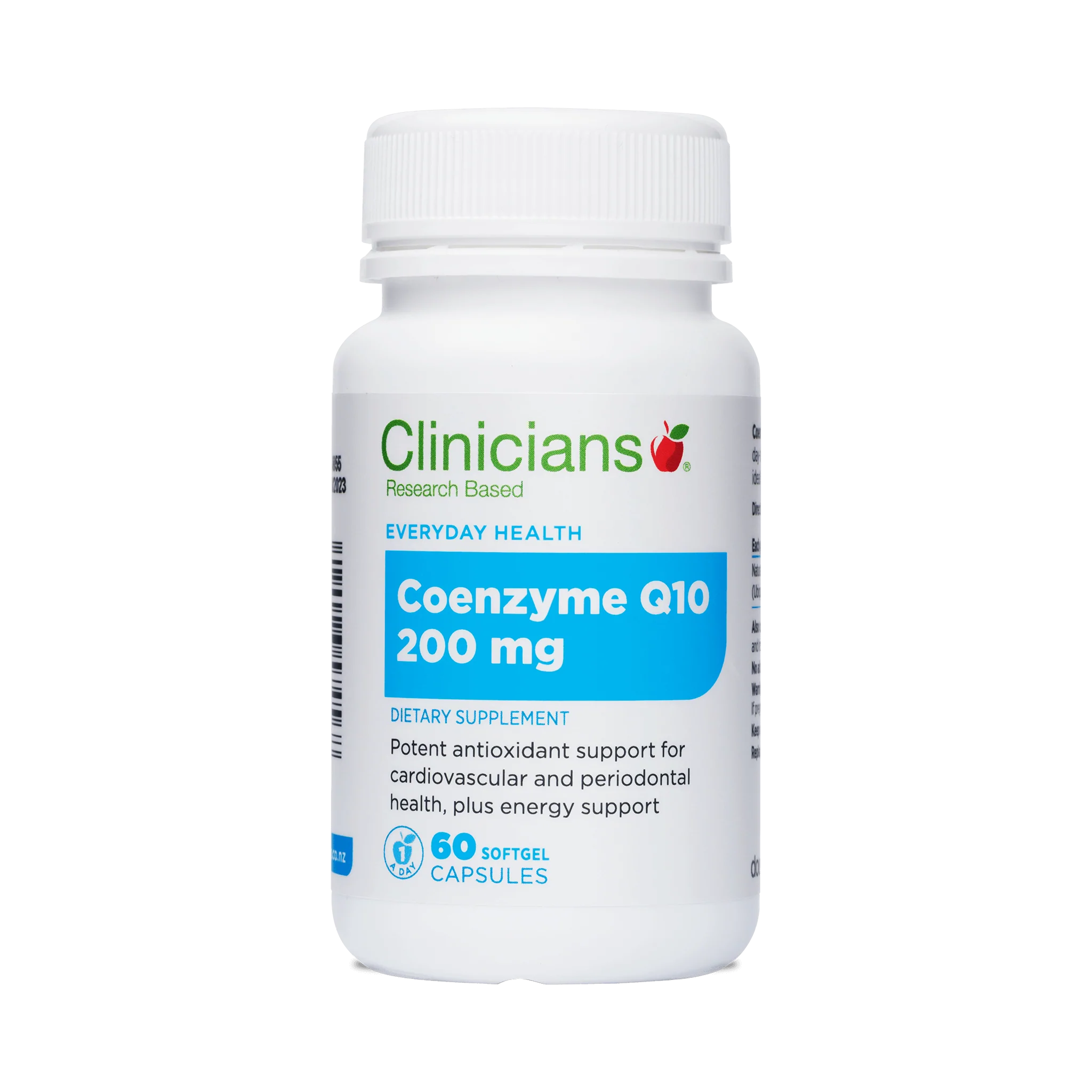 Clinicians Coenzyme Q10 200mg 60 Caps