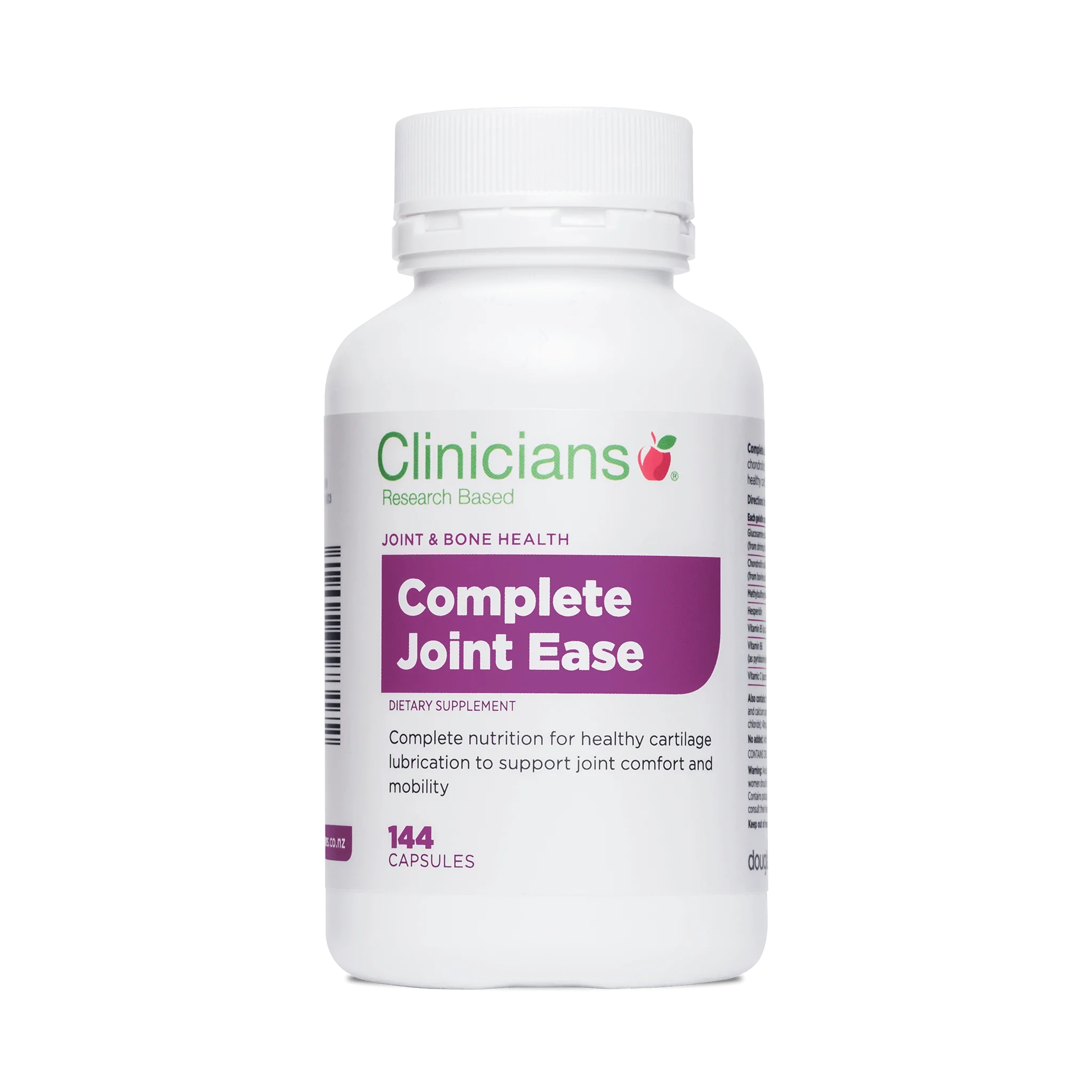 Clinicians Complete Joint Ease 144 Caps