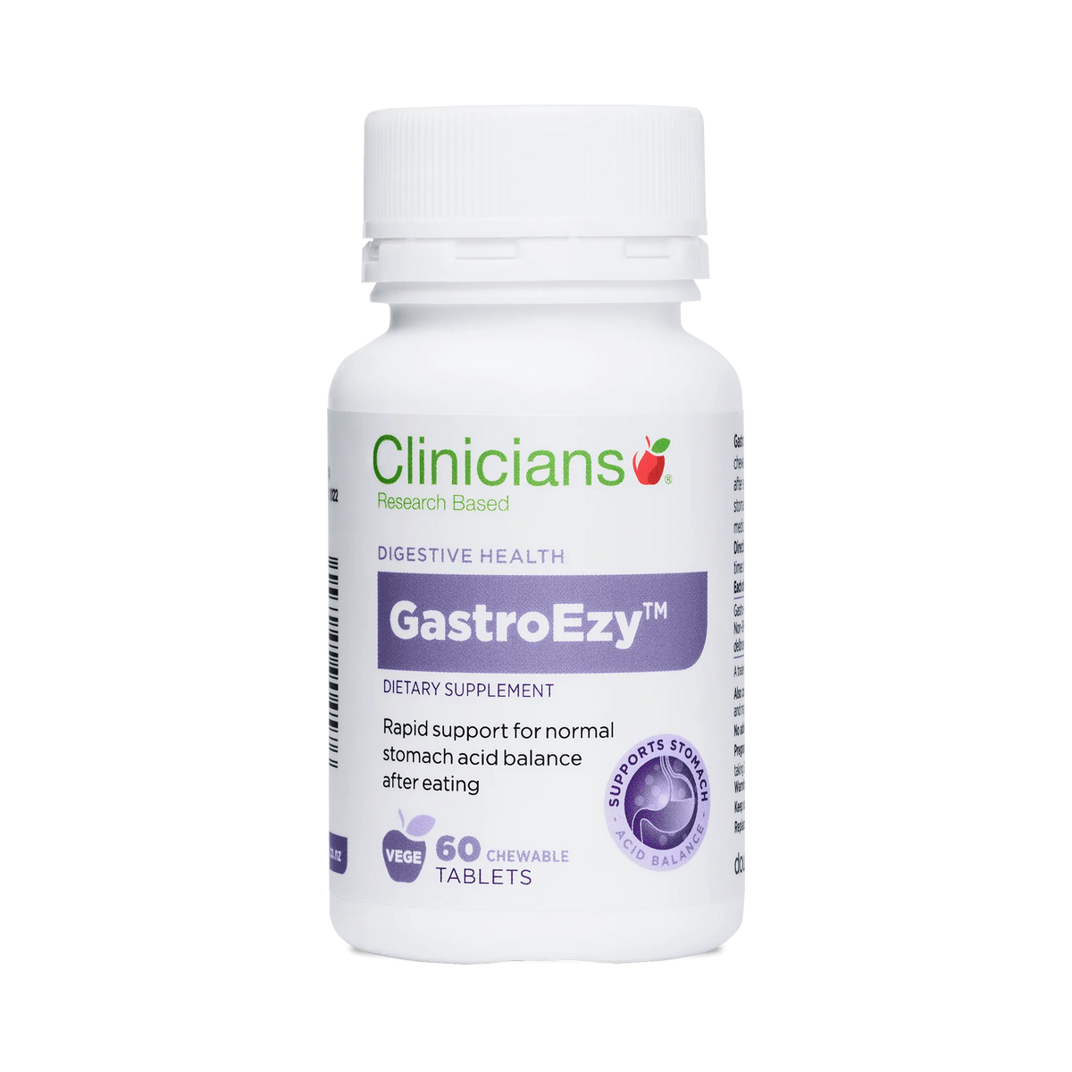 Clinicians GastroEzy&trade; 60 Caps