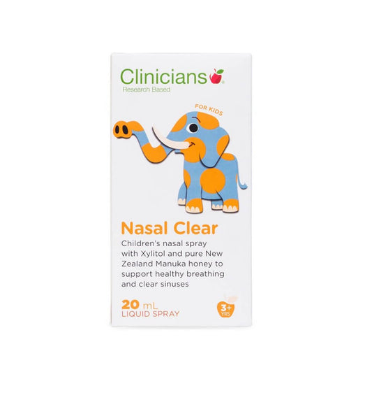 Clinicians Kids Nasal Clear 20ml spray