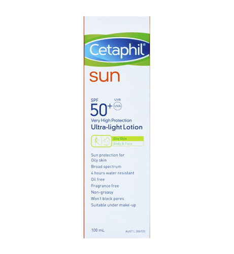 Cetaphil Sun SPF50+ Ultra-light Lotion 100ml
