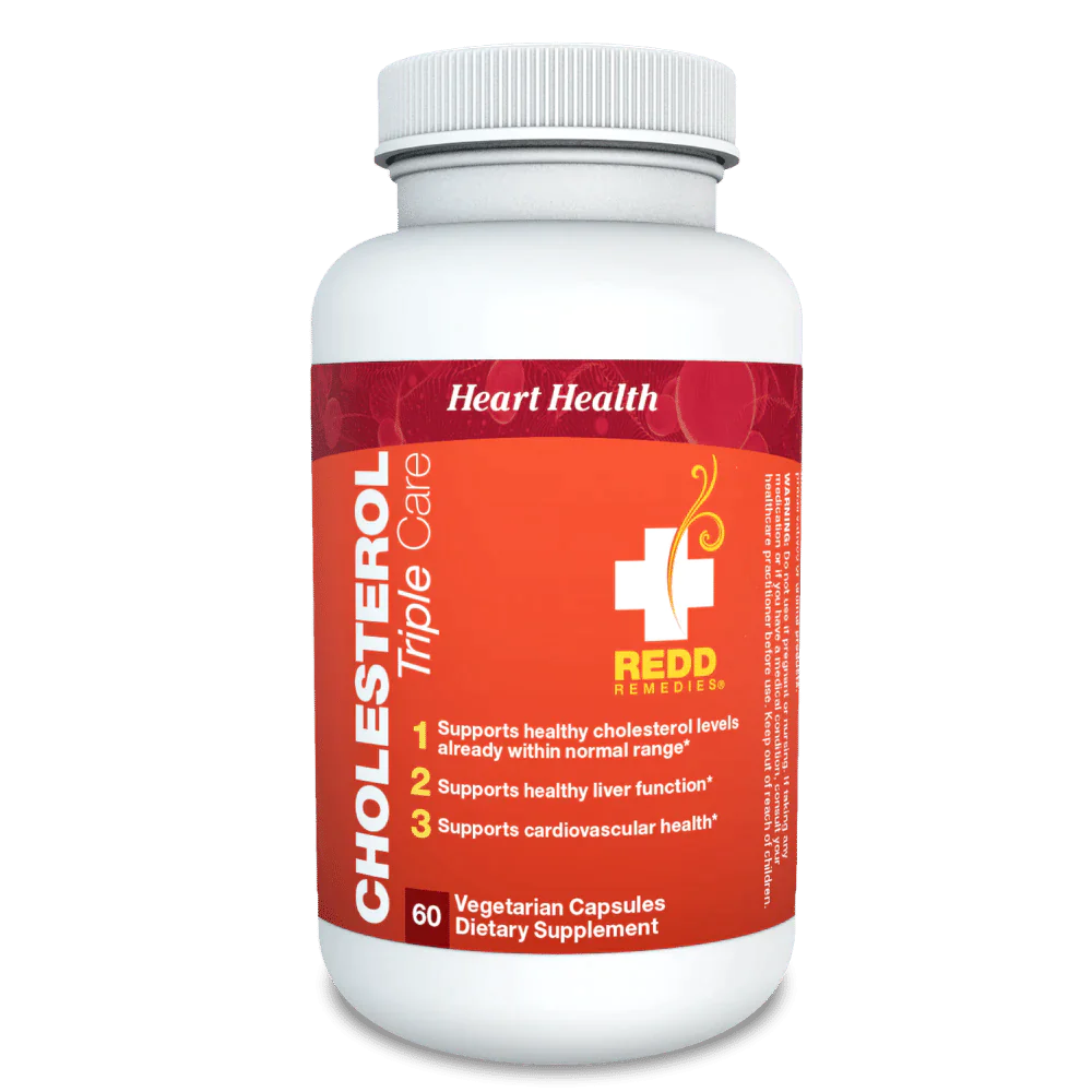 Redd Remedies Cholesterol Triple Care 60 capsules - DominionRoadPharmacy