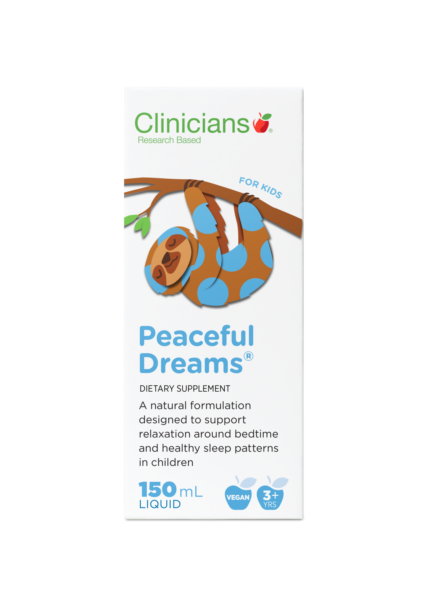 Clinicians Kids Peaceful Dreams 150ml