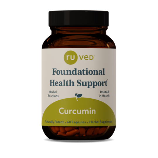 RuVed Curcumin - Foundational Health Support 60 Caps