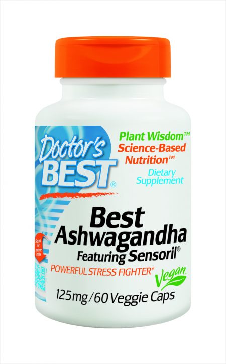 Doctor's Best Ashwagandha with Sensoril Veggie Caps 60's - Pakuranga Pharmacy