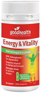 Good Health Energy & Vitality 60 capsules
