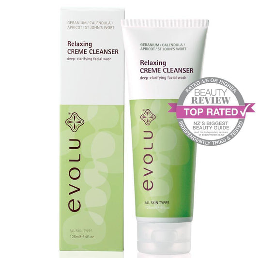 Evolu Relaxing Creme Cleanser 125 ml - DominionRoadPharmacy