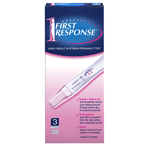 First Response Early Result In Stream Pregnancy Test